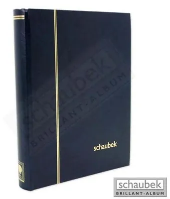 Produktbild von Schaubek E5071/3 Einsteckbuch, 230 mm x 310 mm, 64 Seiten weiß, geteilt blau
