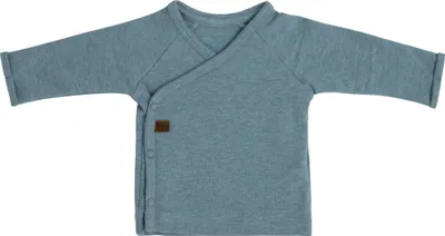Produktbild von Baby's Only Baby Wickelpullover Melange - Stonegreen - 44 - 100% Baumwolle