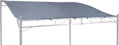 Produktbild von Ersatzdach für 2,5x3 m Anbaupavillon in creme oder grau Polyurethanbeschichtet