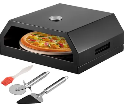 Obrázok produktu pre Vonkajšia pizza pec – nerezová oceľ s príslušenstvom