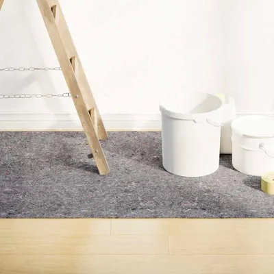 Produktbild von vidaXL Rutschfestes Malervlies 5 m 180 g/m² Grau