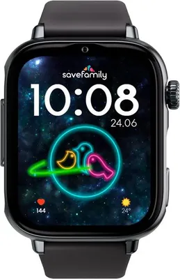 Produktbild von SaveFamily SaveWatch Plus 2, 4,7 cm (1.85"), AMOLED, Touchscreen, 16 GB, GPS, 55 g