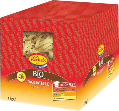 Produktbild von Recheis  Tagliatelle gelb 3000g