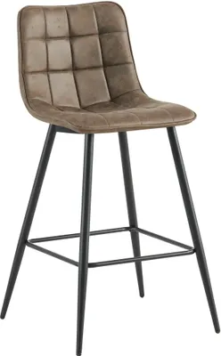 Productafbeelding van Benoa Lucille barkruk, lichtbruin (set van 4)