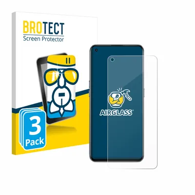 Produktbild von 3x BROTECT Schutzglas für realme GT 5G 9H kratzfest klar