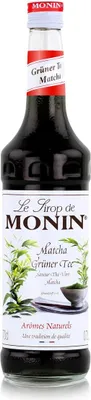 Produktbild von Monin Sirup Matcha grüner Tee 700ml - Cocktails, Kaffeesirup (1er Pack)