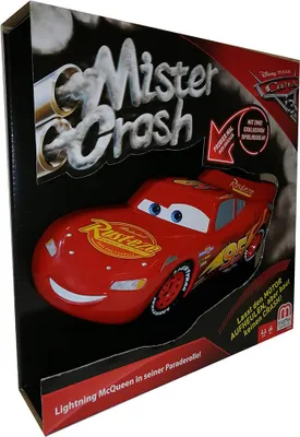 Obrázek produktu pro Mattel Games FFP69 Disney Pixar Cars Mister Crash karetní hra se zvukem pro děti