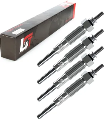 Produktbild von 4x Glühkerzen Stabglühkerzen 12 Volt für MAZDA 626 2 II 2.0 D E-SERIE 2.2 D