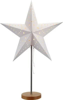 Produktbild von Mark Slöjd MIKKE Standstern ø 45 cm, Standhöhe gesamt 65 cm,  EIN/ AUS- Schalter