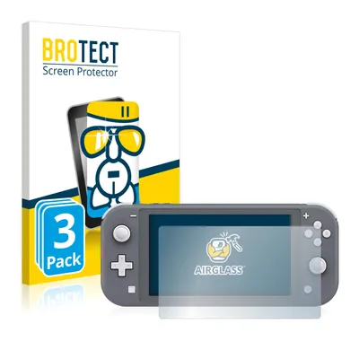Produktbild von 3x BROTECT Schutzglas für Nintendo Switch Lite Schutzfolie Panzer Folie Glas Display Schutz klar