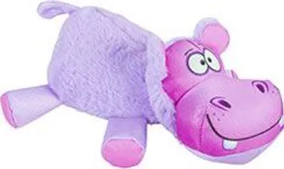 Image de Jouet pour chien FRIENDS HICHAM HIPPO S peluche rose Zolux