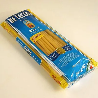 Produktbild von De Cecco Zita, Maccaroni, 4 (6)mm, 24cm lang, No.18, 12 kg, 24 x 500g