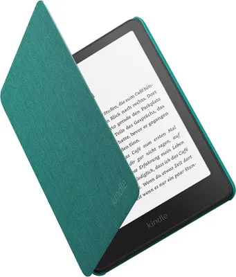 Produktbild von Amazon Kindle B0CM7RF1KR, Hülle, Amazon, Kindle Paperwhite, Kindle Colorsoft, 1 Stück(e), Grün, Stoff, Polyester