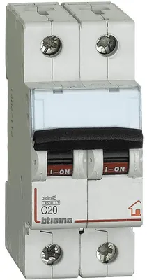 Produktbild von btdin45 - magnetot C20 2P 2m 4500A FC820C20