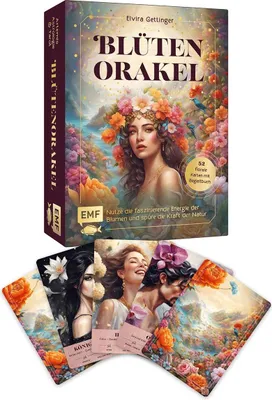 Obrázek produktu pro Orakel-Kartenset: Blütenorakel | Nutze die faszinierende Energie der Blumen und spüre die Kraft der Natur