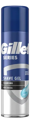 Imagen del producto de Gillette, Gel de afeitar de la serie, con carbón activado, 200 ml