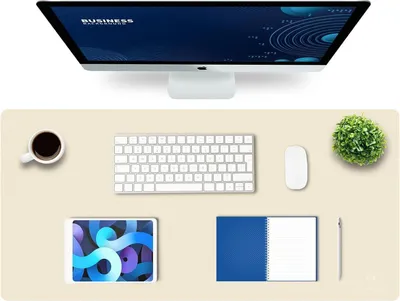 Zdjęcie produktu dla Mata stołowa Knodel 90x43cm PVC wodoodporna dwustronna kość słoniowa