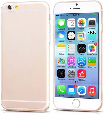 Produktbild von Apple iPhone 6 / 6s Plus Transparent Case Hülle Silikon