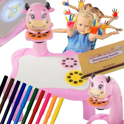 Immagine prodotto di Lavagna luminosa tavolo da disegno pennarelli per bambini pennarelli
