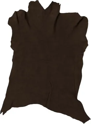 Produktbild von Ziegen Veloursleder – 0,7mm, weich & reißfest, Braun
