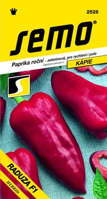 Obrázok produktu pre PAPRIKA sladká kápia na rýchlenie Raduza F1