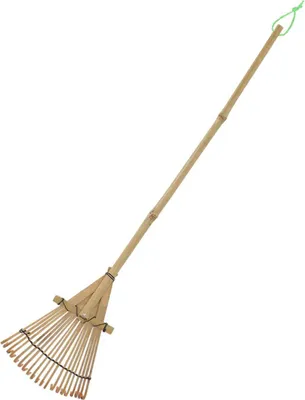 Produktbild von Esschert Design Kinder Rasenrechen aus Bambus 78 cm