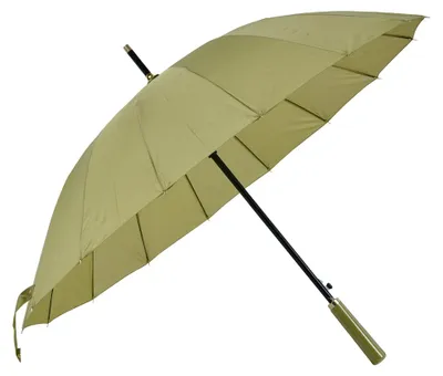 Produktbild von Clayre & Eef Erwachsenen-Regenschirm Ø 100 cm Grün Polyester