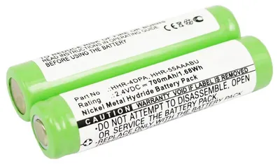 Immagine prodotto di CELLONIC Batteria per Telefono fisso Compatibile con Panasonic KX-TG1031S, KX-TG1032, KX-TG1033, HHR-55AAAB – (700mAh, 2.4V)