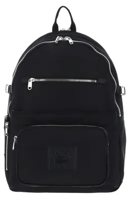 Image de LACOSTE sac à dos de loisirs sac à dos pour ordinateur portable Lacoste Classics Backpack Noir