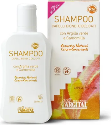 Image de Shampooing ARGITAL pour cheveux blonds à l'argile verte et à la camomille