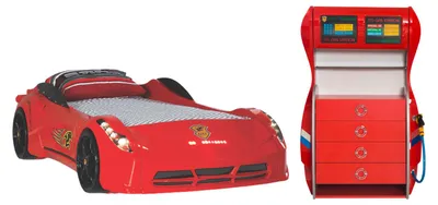 Produktbild von Titi Garage Kinderzimmer Set, Set:Typ-2