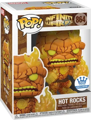 Produktbild von Infinity Warps - Hot Rocks 864 Exclusive! - Funko Pop! - Vinyl Figur