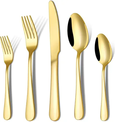 Productafbeelding van Bestekset 20-delig, voor 4 personen, roestvrij staal, spiegelpolijst, voor diner