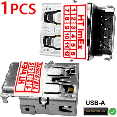 Produktbild von Ersatz Adapter USB 3.0 Buchse anschluss für HP 17-cp0442ng, 17-cp0376ng, 17-cp2132ng, 17-cp2156ng, 17-cp3775ng, 17-cp3000ng