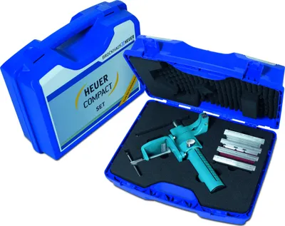 Immagine prodotto di Heuer Schraubstock 120 mm Compact mit Koffer + Schraubstockbacken, Amboss
