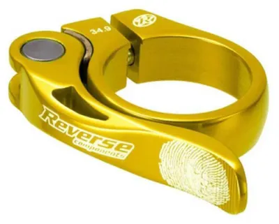 Zdjęcie produktu dla Obejma Reverse Long Life – 34,9 mm złota szybkozamykacz 00825 00825