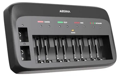 Produktbild von ABSINA Akku-Ladegerät X10