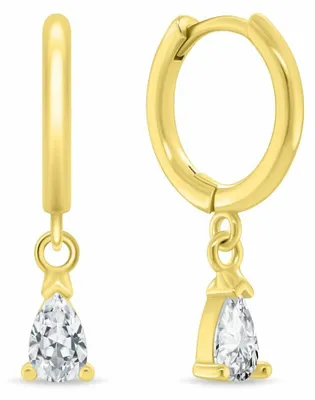 Produktbild von Elegante Kreisohrringe mit Zirkon EA1178Y