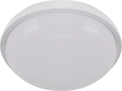 Produktbild von LED Außenleuchte IP54 3900 K neutralweiß 2620 lm Ø 21,5 cm rund Weiß Deckenleuchte außen