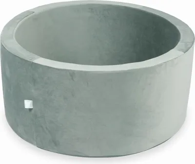 Produktbild von Trockenbecken 90x40 Velvet grau ohne Bälle