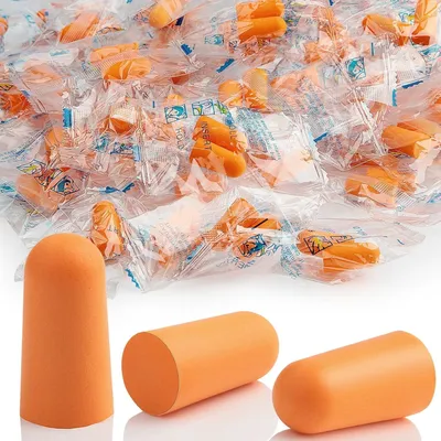 Produktbild von 35 Paar Ohrstöpsel 37db Gehörschutzstöpsel Orange Earplugs Ohrenstöpsel Schlafen Wiederverwendbar Geräuschunterdrückende Lärmschutz Ohrstöpsel Zum Schnarchen Geräuschunterdrückung Lernen Reisen Laute