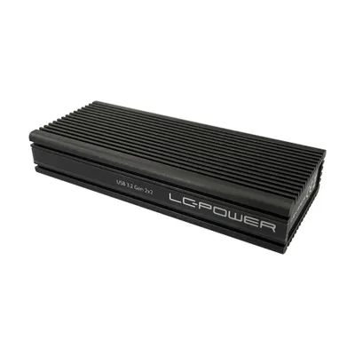 Obrázek produktu pro LC-Power LC-M2-C-NVME-2X2 - Speichergehäuse - M.2 - M.2 NVMe Card - USB 3.2 (Gen 2x2)