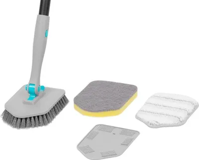 Obrázek produktu pro Kartáč Strend Pro, 3v1, multifunkční, čisticí kartáč, na dlaždice a sklo, s teleskopickou rukojetí 124,5 cm