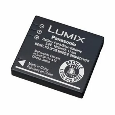 Produktbild von Panasonic DMW-BCE10E, Lithium-Ion (Li-Ion), Schwarz