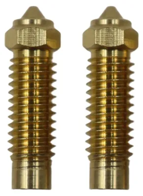 Messingdüsen-Set 2 Stück 0,4 mm für 3D-Drucker
