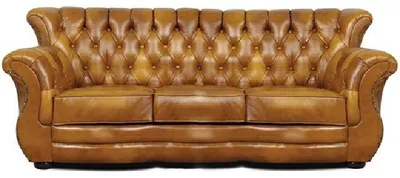Obrázok produktu pre Chesterfield Rohová Sedacia Súprava 3+2+1 Kožená Sedacia Súprava Sedacia Súprava