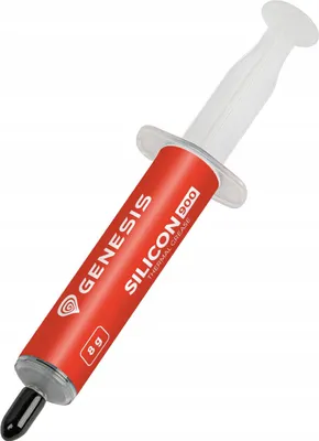 Zdjęcie produktu dla GENESIS Silicon 900, Pasta termiczna, 12,8 W/m·K, 2,8 g/cm³, -50 - 250 °C, 8 g, 1 szt.