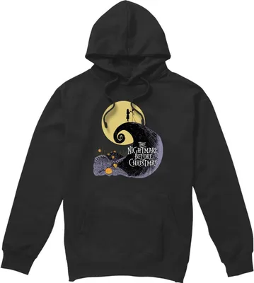 Immagine prodotto di The Nightmare Before Christmas - Felpa con cappuccio da uomo TV4674 (XL) (Nero)