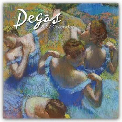 Productafbeelding van Degas 2027 – Edgar Degas – Kalender voor 16 maanden: Original The Gifted Stationery Co. Ltd [Meertalig] [Kalender] (Wandkalender)
