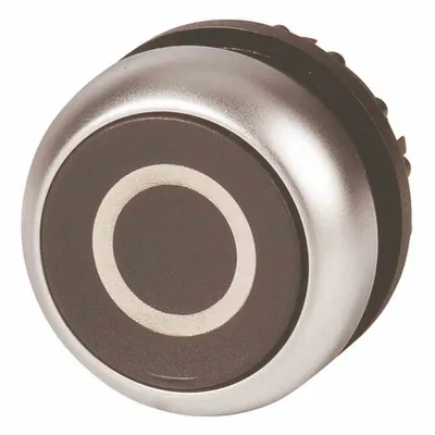 Produktbild von Eaton M22-D-S-X0 - Drucktasten-Schalter - Schwarz - Metallisch - IP66 - IP67 - IP69 - 29,7 mm - 29,7 mm - -25 - 70 °C